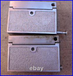 2 Vintage WM. R. Whittaker Micro 16 16mm Subminiature Miniature Camera Chrome