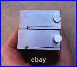 2 Vintage WM. R. Whittaker Micro 16 16mm Subminiature Miniature Camera Chrome