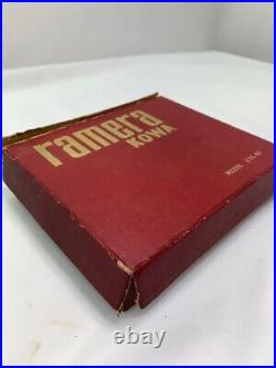 Black KOWA RAMERA Vintage Combination Camera Transistor Radio (NJL019480)