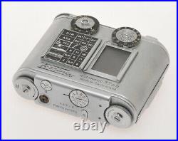 Concava S. A. Tessina 35 Chrome small Swiss reflex camera 35mm c. 1960