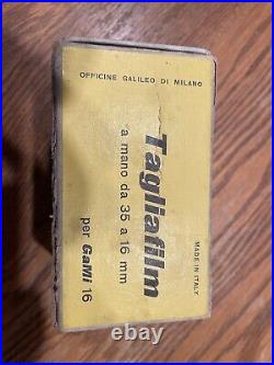Gami 16 Vintage Subminiature Camera with accessories, MADE IN ITALY Serial # Too