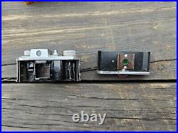 Kiku 16 Model II Vintage Subminiature Spy Film Camera & Pal Panchro Film Box