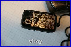 Minox Belichtungsmesser Schwarz mit Etui und Kette Minox Belichtungsmesser Schwarz mit Etui und Kette
