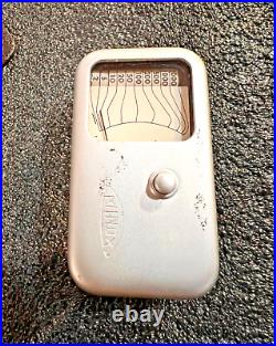 Rare Vintage Minox Spy Camera Iiis (a Model) With Light Meter, Chain, Book