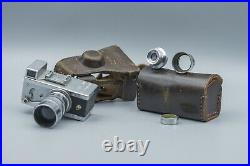 Riken Steky IIIB Original Case, 2pcs Lens 13,5 F=2,5cm + 15,6 f=40mm + Filter