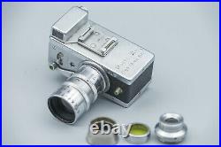 Riken Steky IIIB Original Case, 2pcs Lens 13,5 F=2,5cm + 15,6 f=40mm + Filter