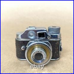 TOKO Vintage Subminiature Spy Film Camera (Hit Type) With 4.5 Lens & Leather Case