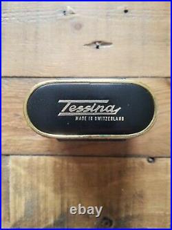 Tessina 35 Automatic 35mm Subminiature Camera & Case Nice, clean