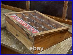 VTG Esterbrook Fountain Pen Co. Oak Counter Top Display Case General Store (EY) VTG Esterbrook Fountain Pen Co. Oak Counter Top Display Case General Store (EY)