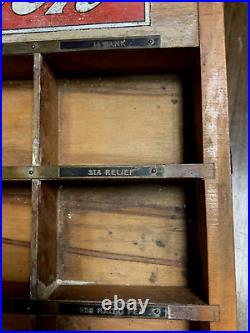 VTG Esterbrook Fountain Pen Co. Oak Counter Top Display Case General Store (EY) VTG Esterbrook Fountain Pen Co. Oak Counter Top Display Case General Store (EY)