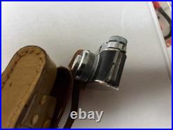 Vintage 1960,'s Crystar Miniature Mini Novelty Spy Camera WithCase Japan NICE