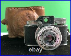 Vintage BEICA 1950's Hit-Type Subminiature Travel Camera 17.5 mm Film Miniature