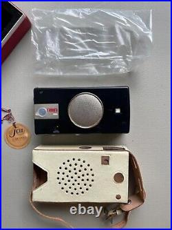 Vintage Black Kowa Ramera Combination Radio / 16mm Camera In Original Plastic