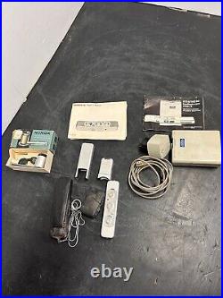 Vintage Germany Minox C spy camera Heliotron Me-1 Leather Cases Etc UNTESTED