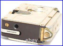 Vintage Goerz Minicord Deluxe Gold subminiature 16mm film camera