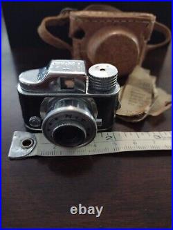 Vintage Mini HIT Spy Camera Made in Japan Original Leather Case Vintage Mini HIT Spy Camera Made in Japan Original Leather Case
