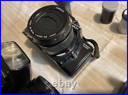 Vintage Minolta & Pentax Camera Bundles Lenses, Flashes, Accessories! $350 OBO