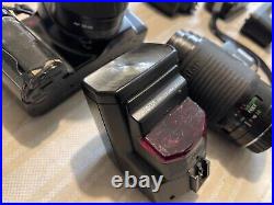 Vintage Minolta & Pentax Camera Bundles Lenses, Flashes, Accessories! $350 OBO
