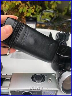 Vintage spy camera Rollei 16 Big set with lenses and flashes